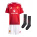 Manchester United Antony #21 Heimtrikot 2024-25 Kurzarm (+ kurze hosen)